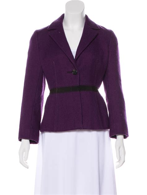 prada jacket purple|Prada jacket outlet.